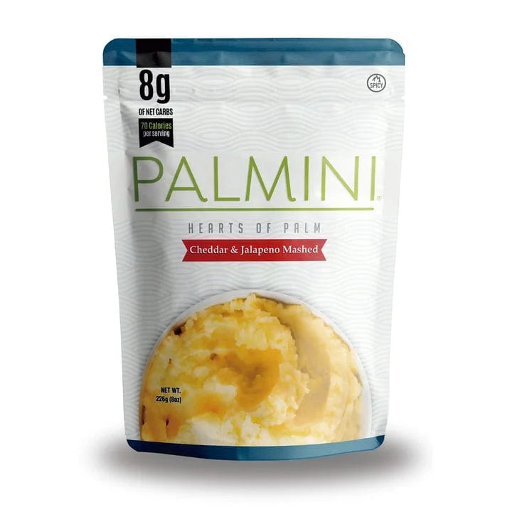 Low Carb Mashed Cheddar Jalapeno Palmini 226g x6 palmini  04300020