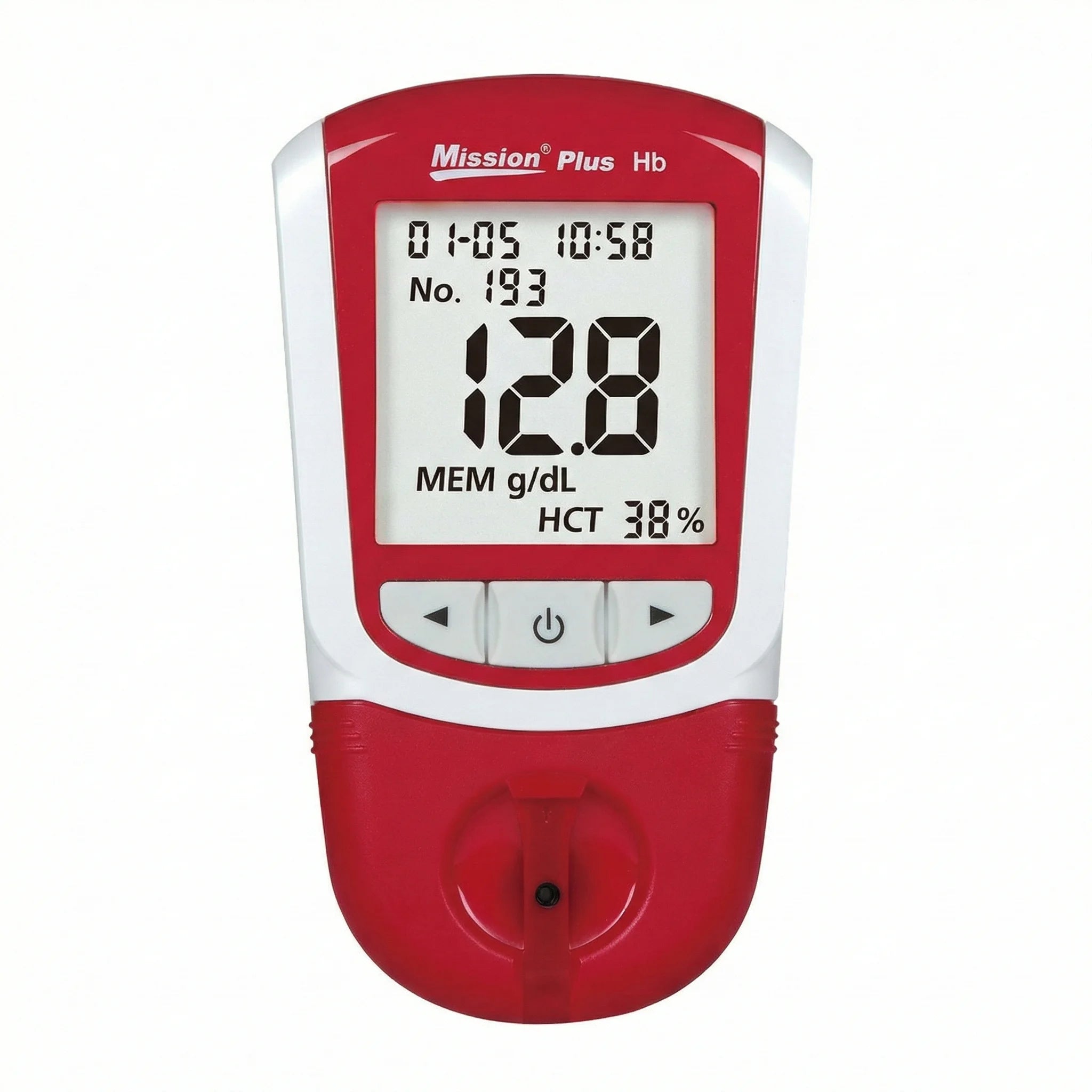 Mission Plus Hb Hemoglobin | meter only (no strips, no batteries, no lancets) SALE ACON S-HBME-362
