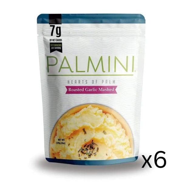 Palmini Low Carb Mashed Roasted Garlic Palmini 226g x6 04300019 Vital20