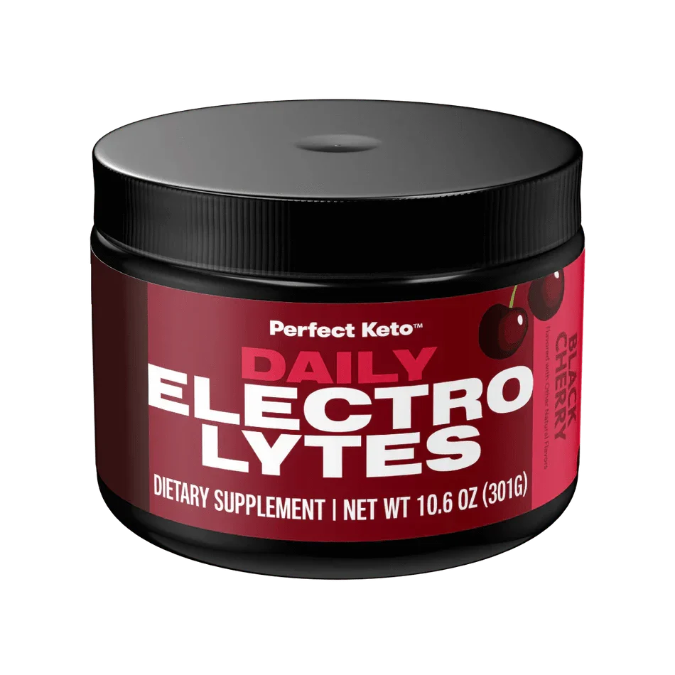 perfect keto Daily Electrolyte Powder Black Cherry Perfect Keto 301g P-PKEL-BC01 Vital20