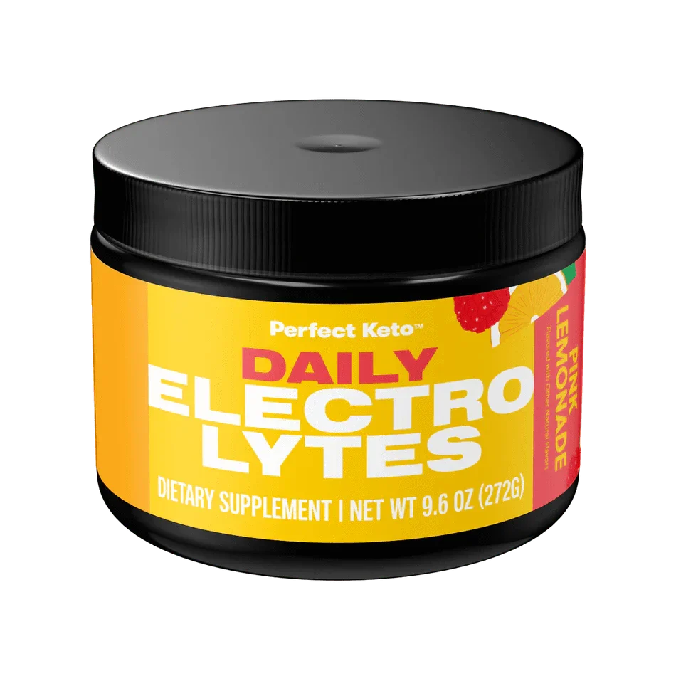perfect keto Daily Electrolyte Powder Pink Lemonade Perfect Keto 272g P-PKEL-PL03 Vital20
