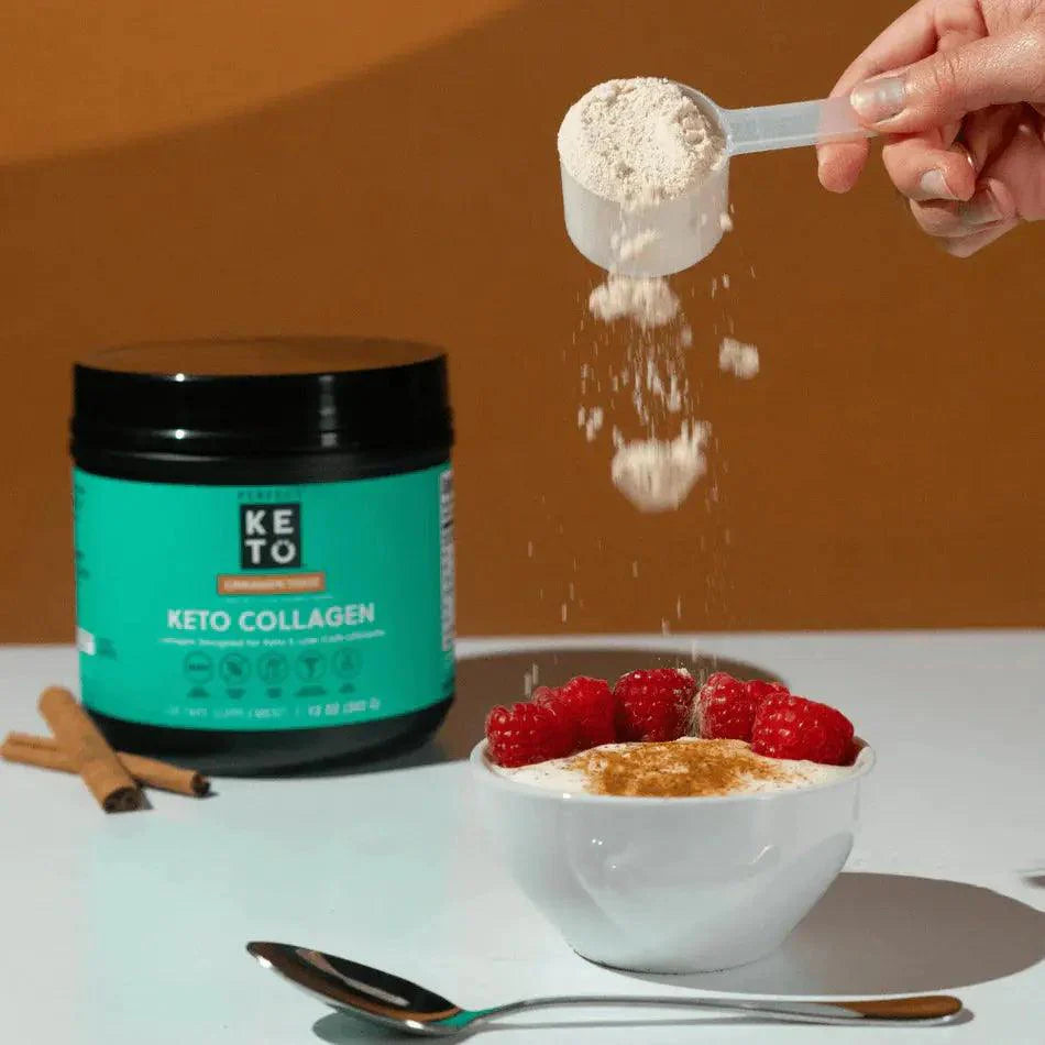 Perfect Keto MCT Collagen Powder Cinnamon Toast Perfect Keto 342g P-PKKCCT-75 Vital20