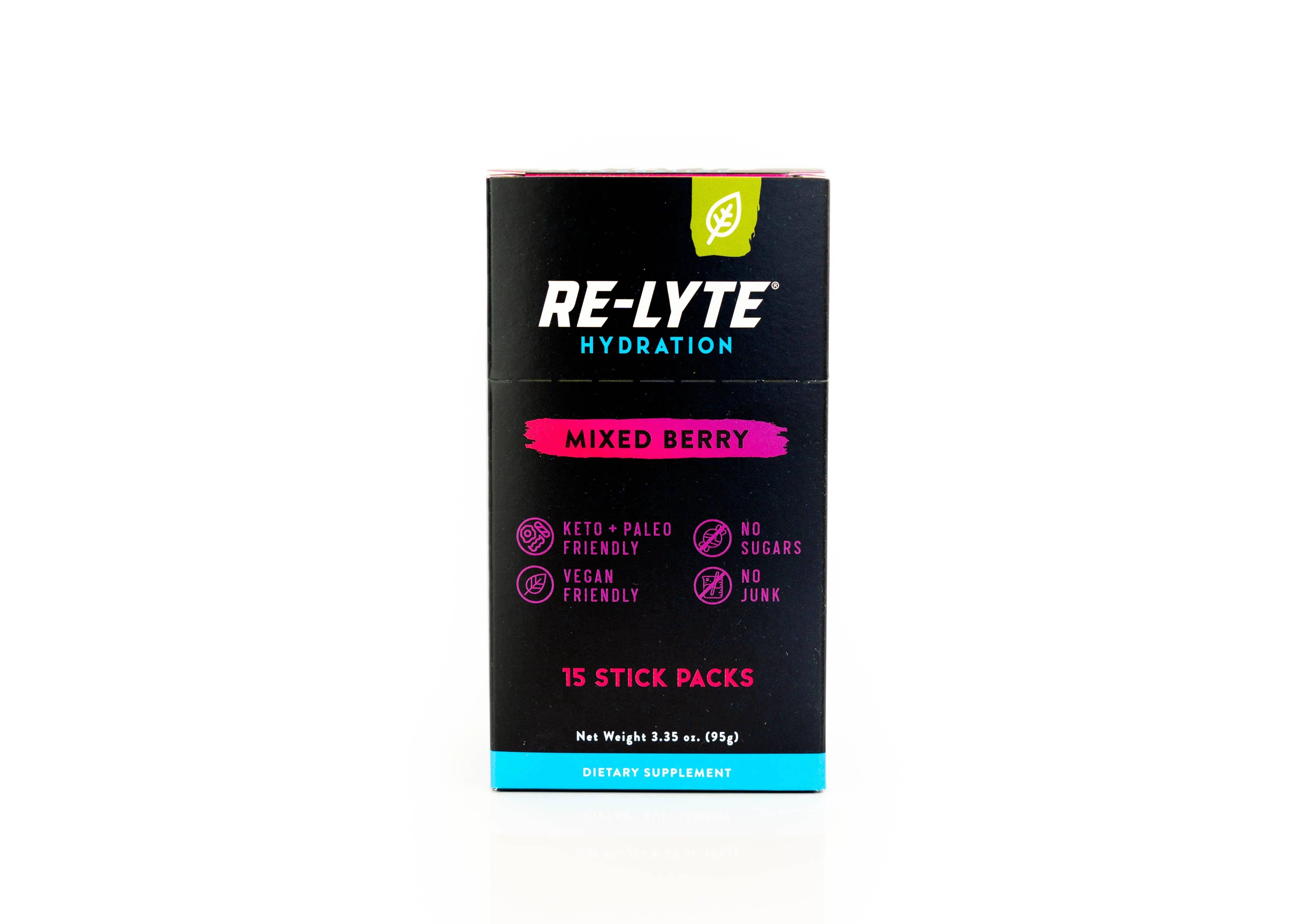 Re-Lyte Electrolyte Hydration Drink Mix Blackberry Re-Lyte x15 03400042 Vital20