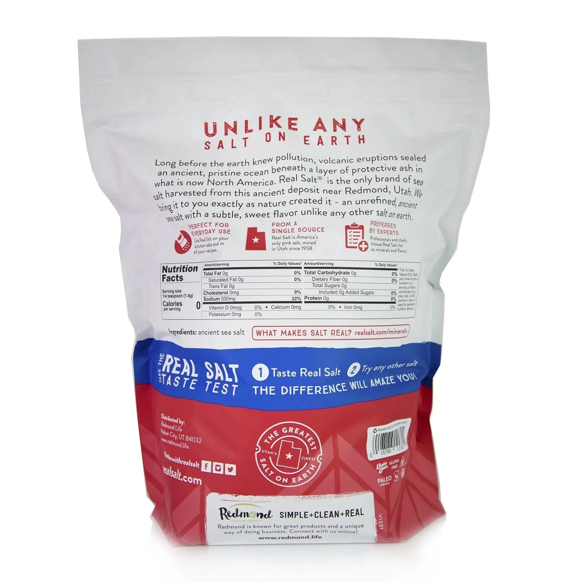 Real Salt Kosher Pouch 4356g real salt  03400034