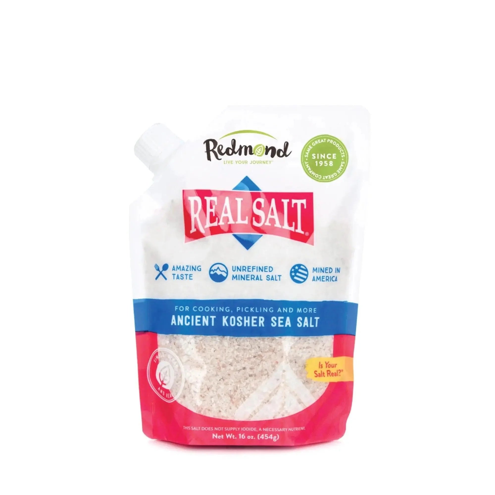 Real Salt Kosher Pouch 454g 03400010 Vital20