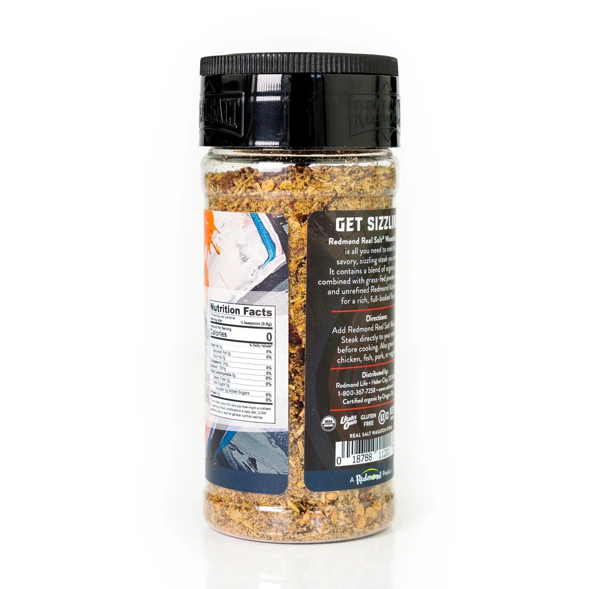 Real Salt Seasonings Wasatch Steak Shaker 150g 03400027 Vital20