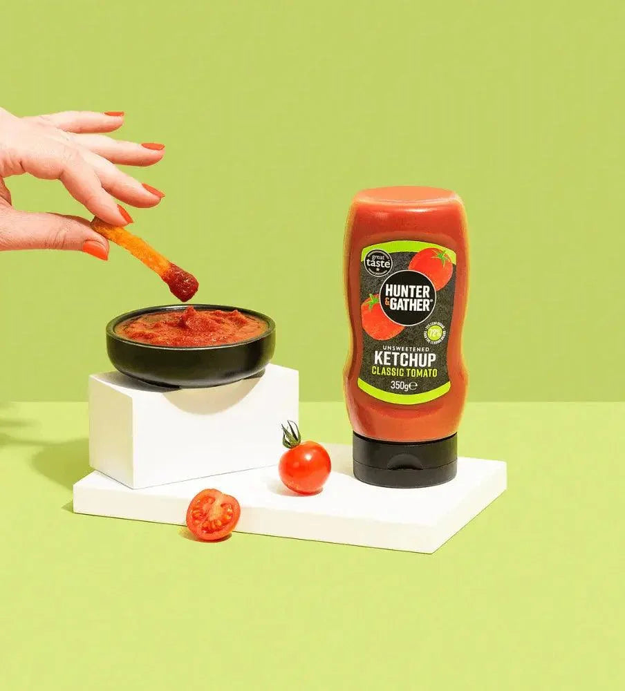 Unsweetened Tomato Ketchup Hunter & Gather 350g hunter & gather  00900037